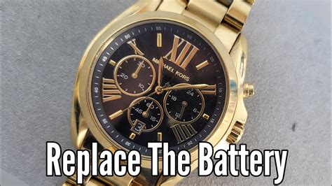 new battery for michael kors watch|Michael Kors smartwatch battery replacement.